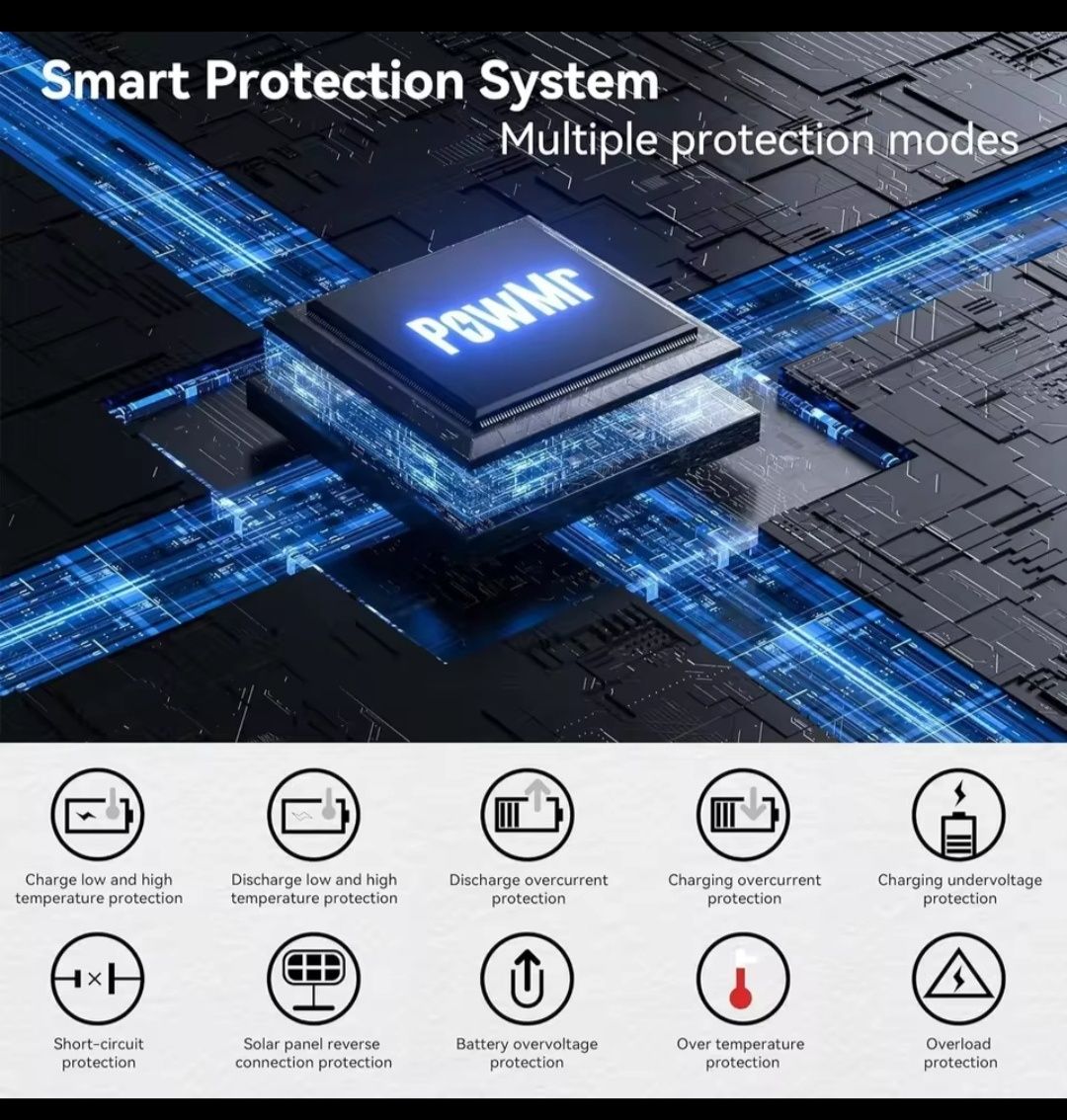 Інвертор гібридний Новий 24v max.4.35kW PowMr