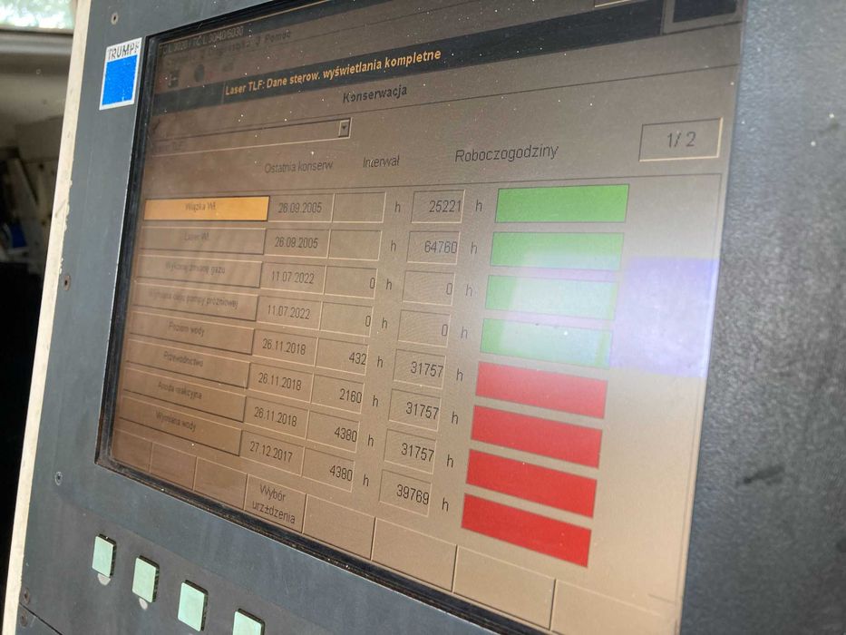 Laser TRUMPF L3030 4kw