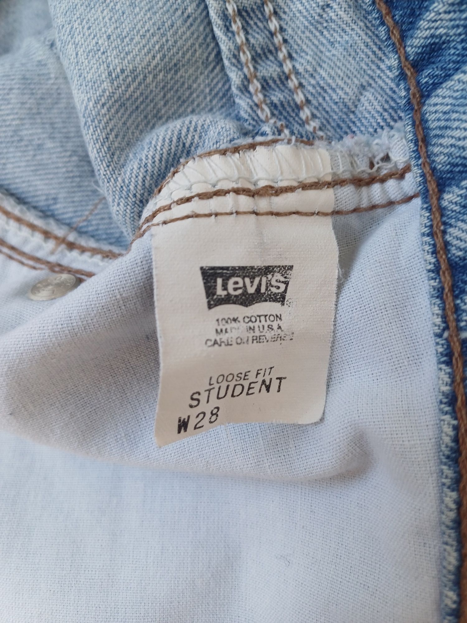 Женские джинсовые мини шорты LEVIS Silver Tab ориг made in USA 28 разм