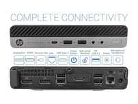 HP EliteDesk 800 G3 Mini  i5-7500T 16GB SSD 512GB WiFi BT Win11 Pro UA