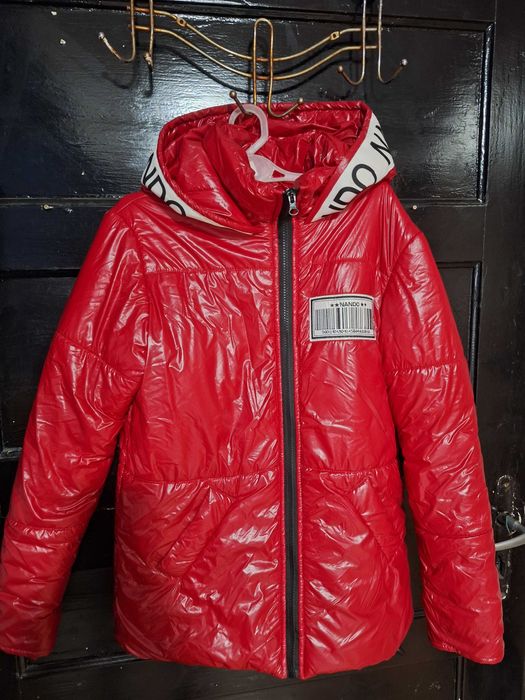 Kurtka damska czerwona M