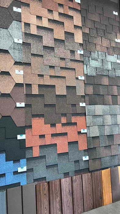Бітумна черепиця  Сота (Польща). Акваизол. Матизол. Битумная черепица.