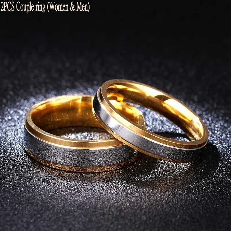 2 alianças de casamento
