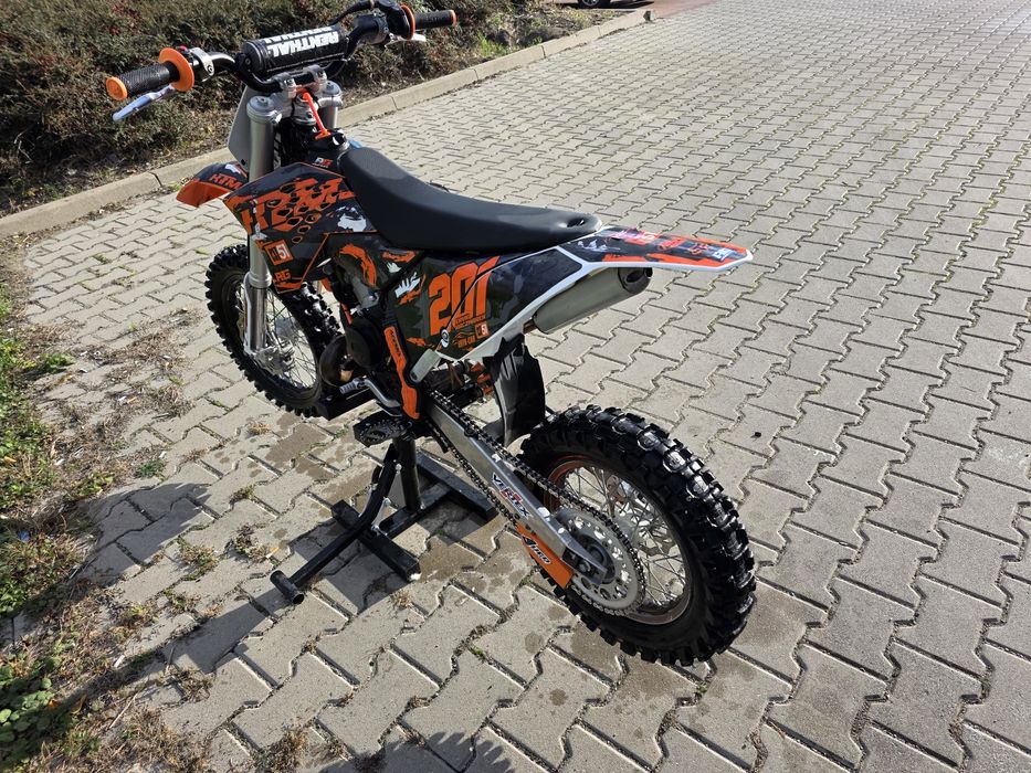 Ktm sx65 po remoncie