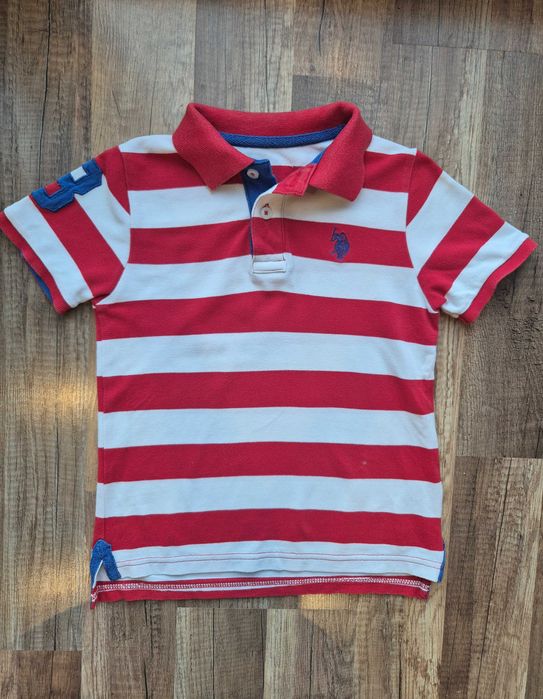 U.S. Polo ASSN - koszulka polo r. 110/116 ( 5- 6 lat).