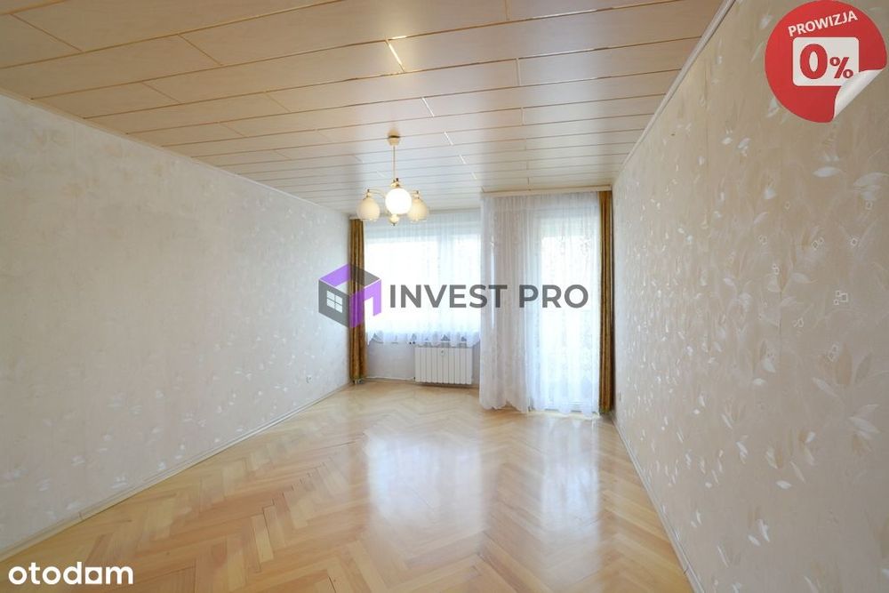 Świetny układ, duży balkon - parter