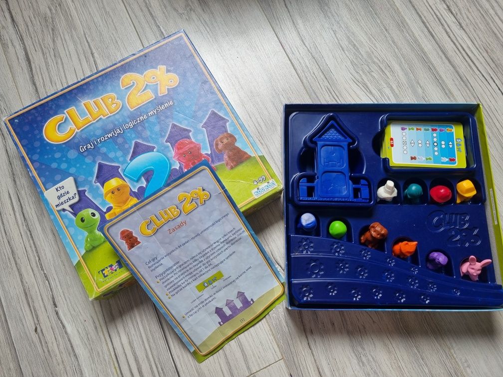 Club 2% Top TM Toys gra logiczna