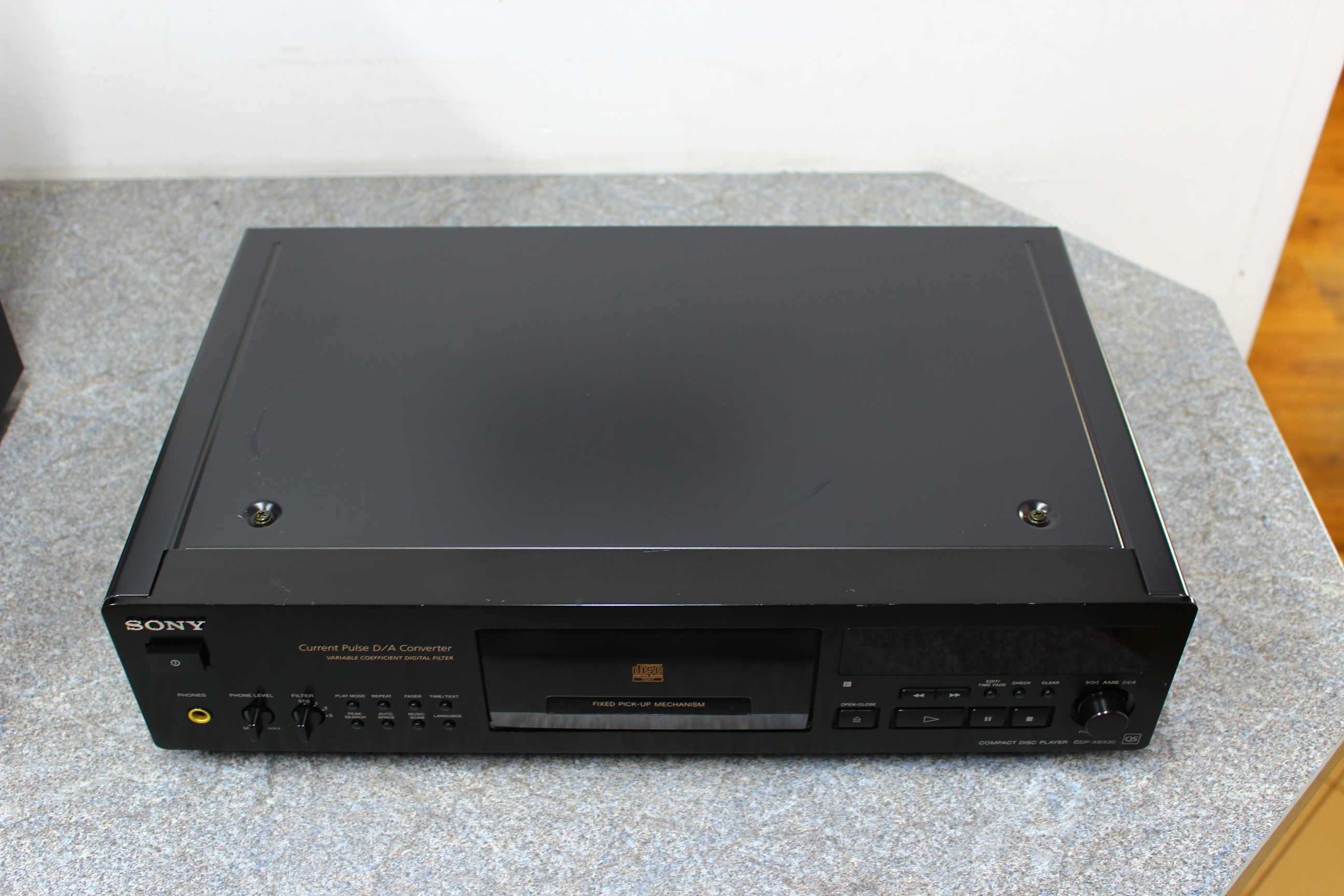 SONY CDP-XB930 QS - odtwarzacz CD/CDR, Klasa QS Topowy model