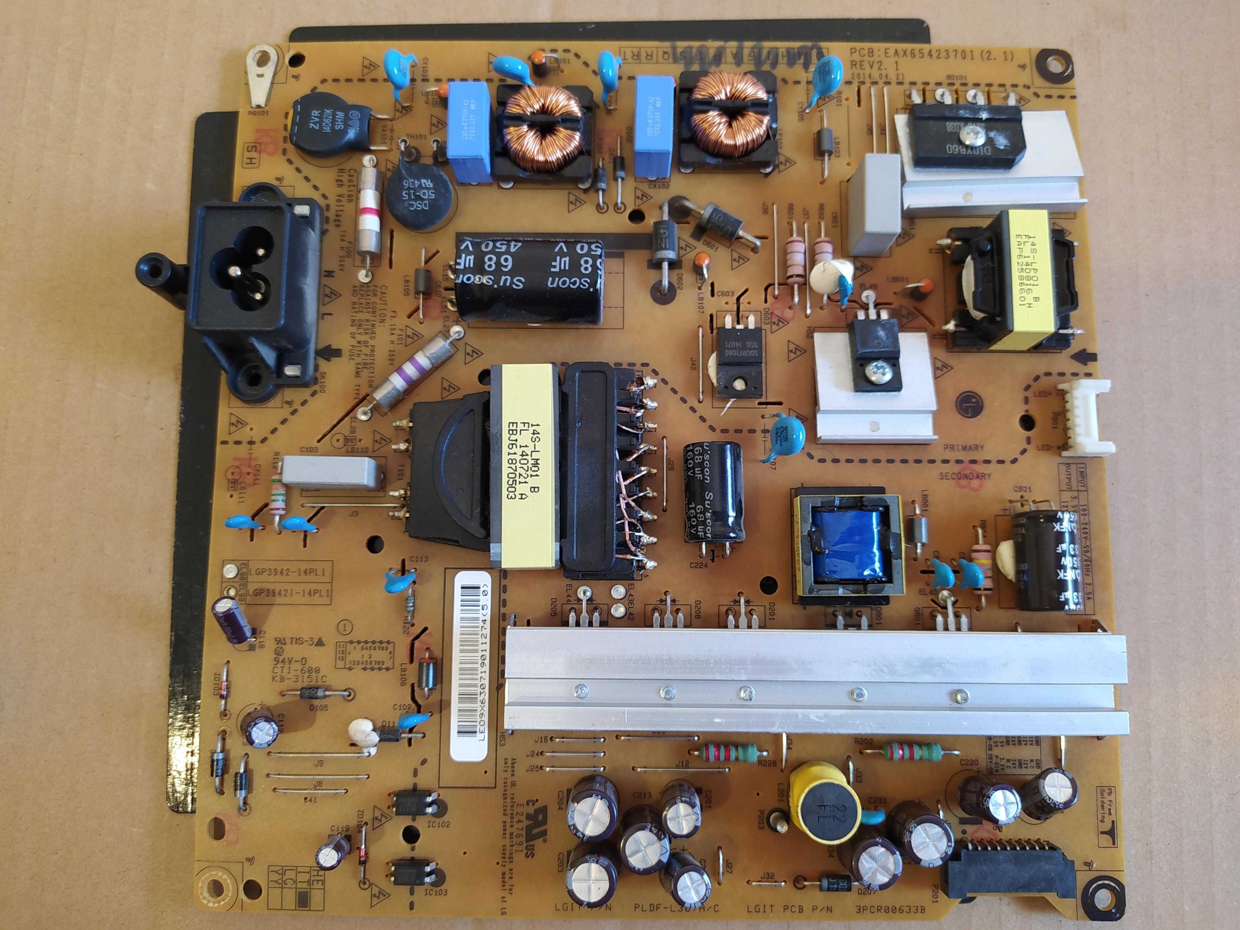 PLACAS  TVs , placa principal  fontes e t-com