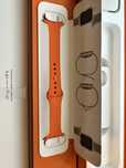 Oryginalny pasek sportowy Apple Hermès Orange Sports Band 42-49mm M/L