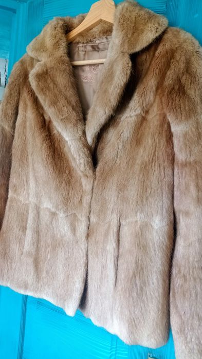 Futro naturalne jak norka