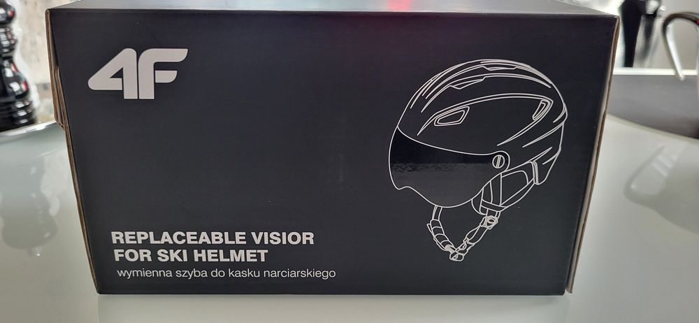 Wymienna szyba do kasku narciarskiego 4f