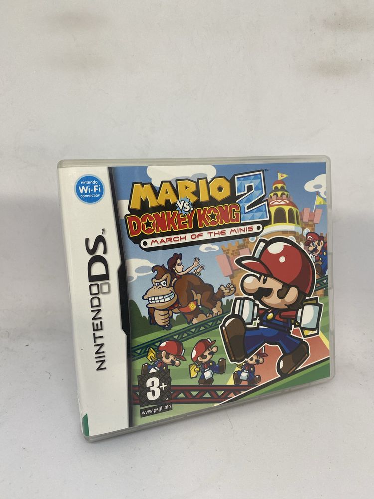 Gra Mario vs Donkey Kong 2 March of the Minis Nintendo DS pudełkowa