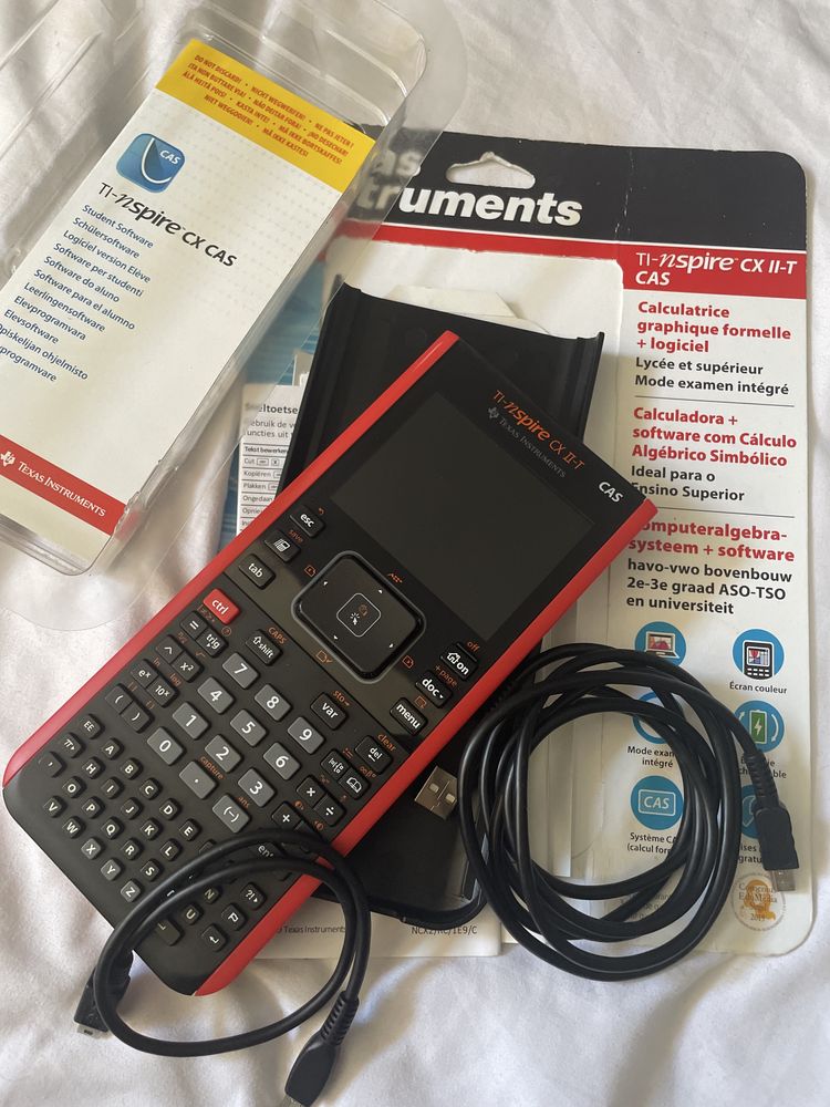 Maquina de Calcular Gráfica TEXAS TI-NSPIRE CX CAS II-T