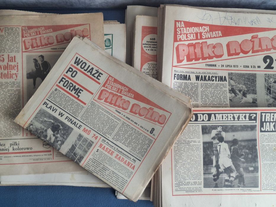 Tygodnik Piłka Nożna od 1973 do 1980 opis