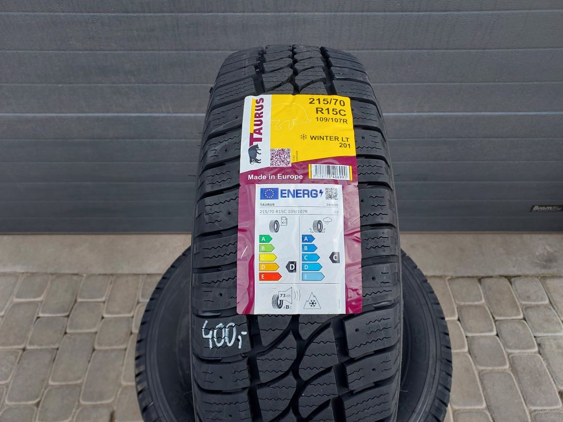 Nowe opony zimowe Taurus 215/70/15C 109/107 R