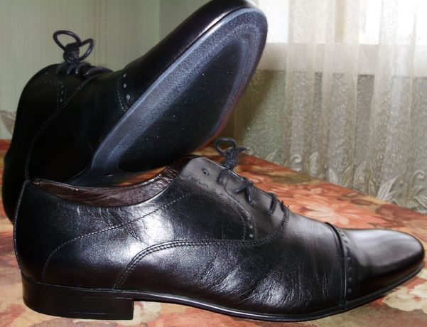 Туфли мужские BATA, классика. Кожаные.