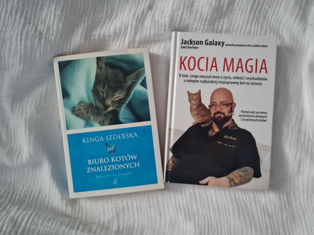 Kocia magia Jackson Galaxy Biuro kotów znalezionych Kinga Izdebska