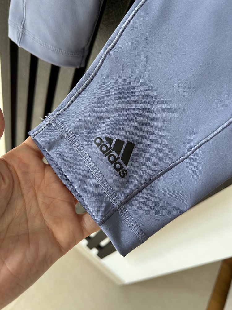 Adidas leginsy climalite roz m jak nowe