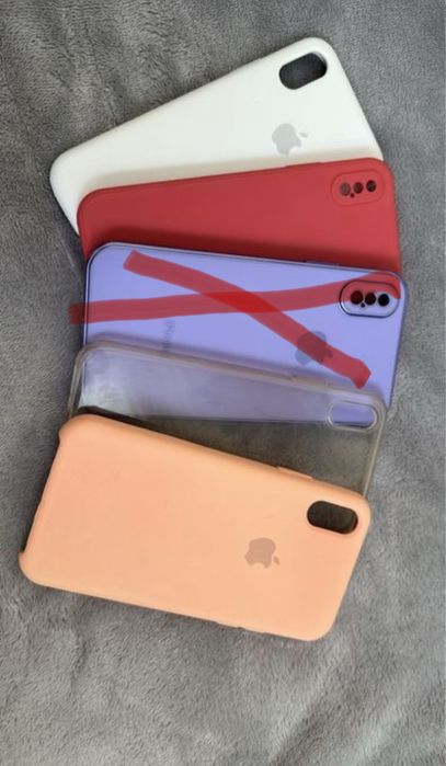 Чохли до Iphone xs 4 шт!!!