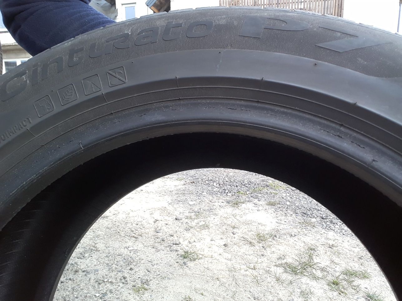 2x Pirelli cinturato P7 225/55 r17