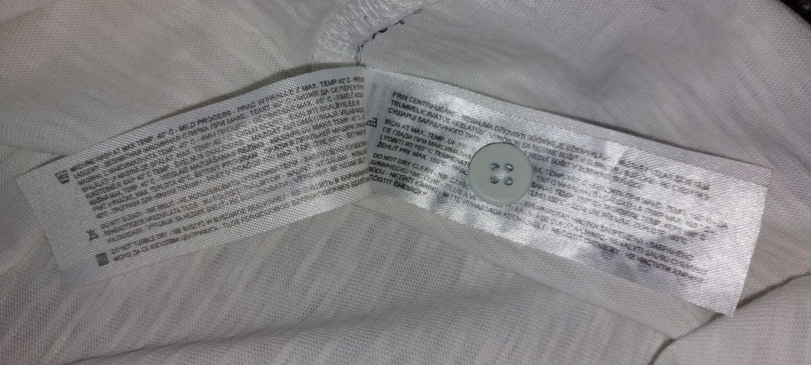 Bluzka męska Polo ecru roz xl firmy Reserved