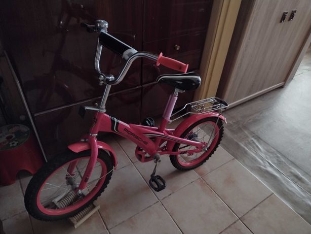 Детский велосипед 4-8 лет, 16'', б/у, самовывоз
