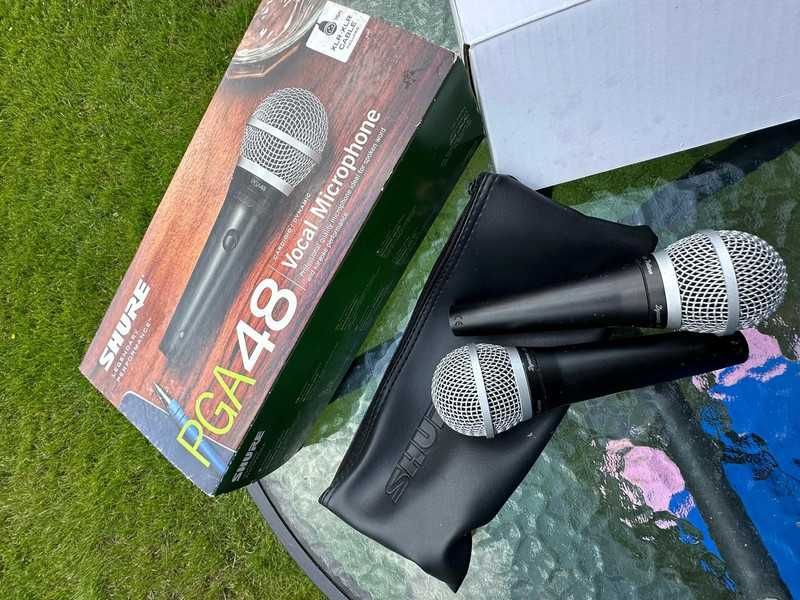 2x mikrofon shure PGA48