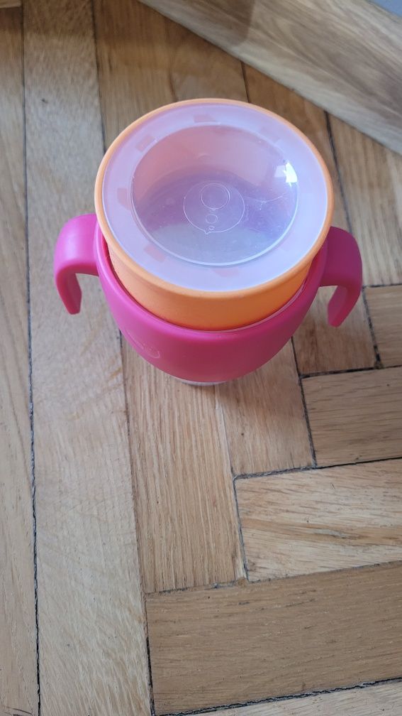 Bbox 360 rożowo- pomarańczowy