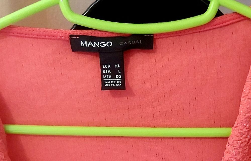 Blazer curto salmão