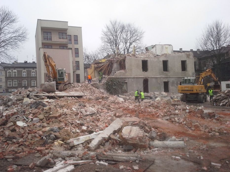 Rozbiórki Wyburzenia Wywóz Gruzu TanioSzybkoSolidnie Myślenice Kraków