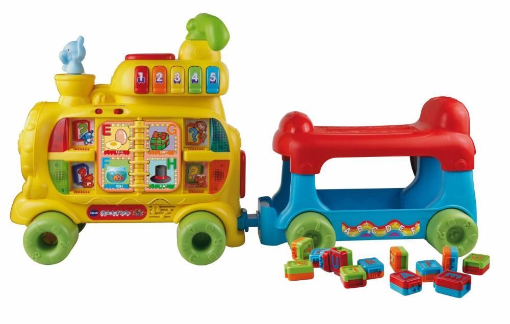 Vtech Alphabet Train Музыкальный поезд Новый.Каталка ходунки с алфавит