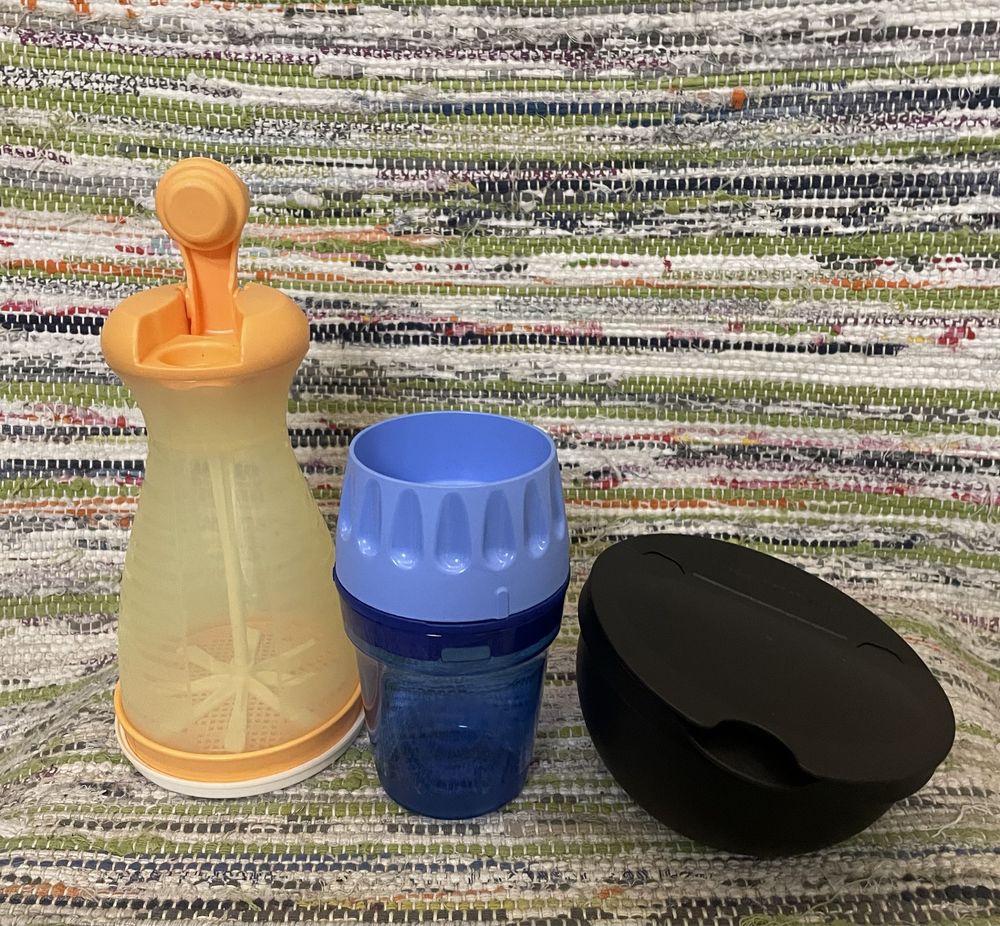 Кухонные помошники от Tupperware - измельчитель, диффузор, конфетница.