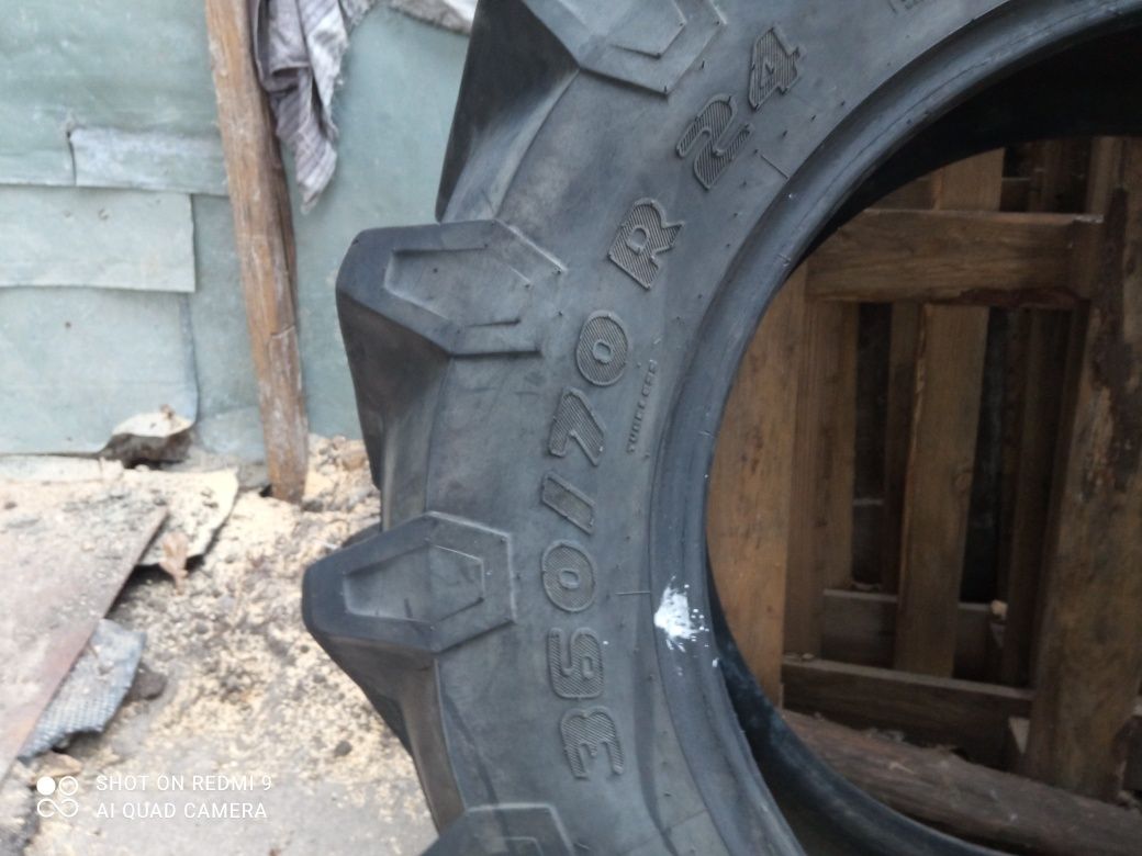 Opona z case stan dobry naprawiana 360/70 r 24.