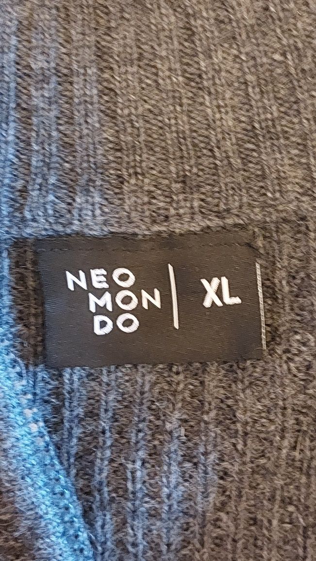 Sweter 100% wełna merino XL