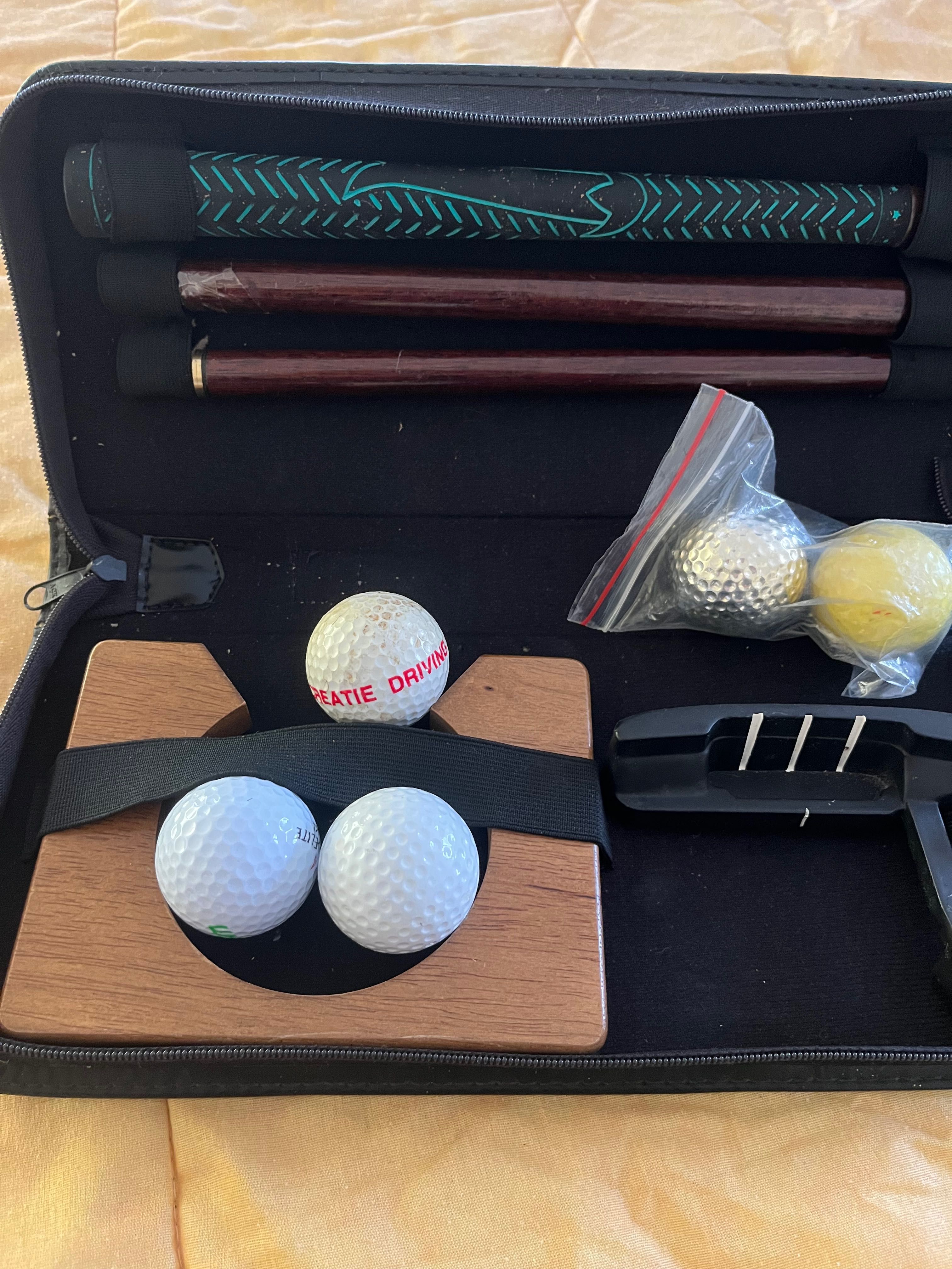 Taco de golf portatil