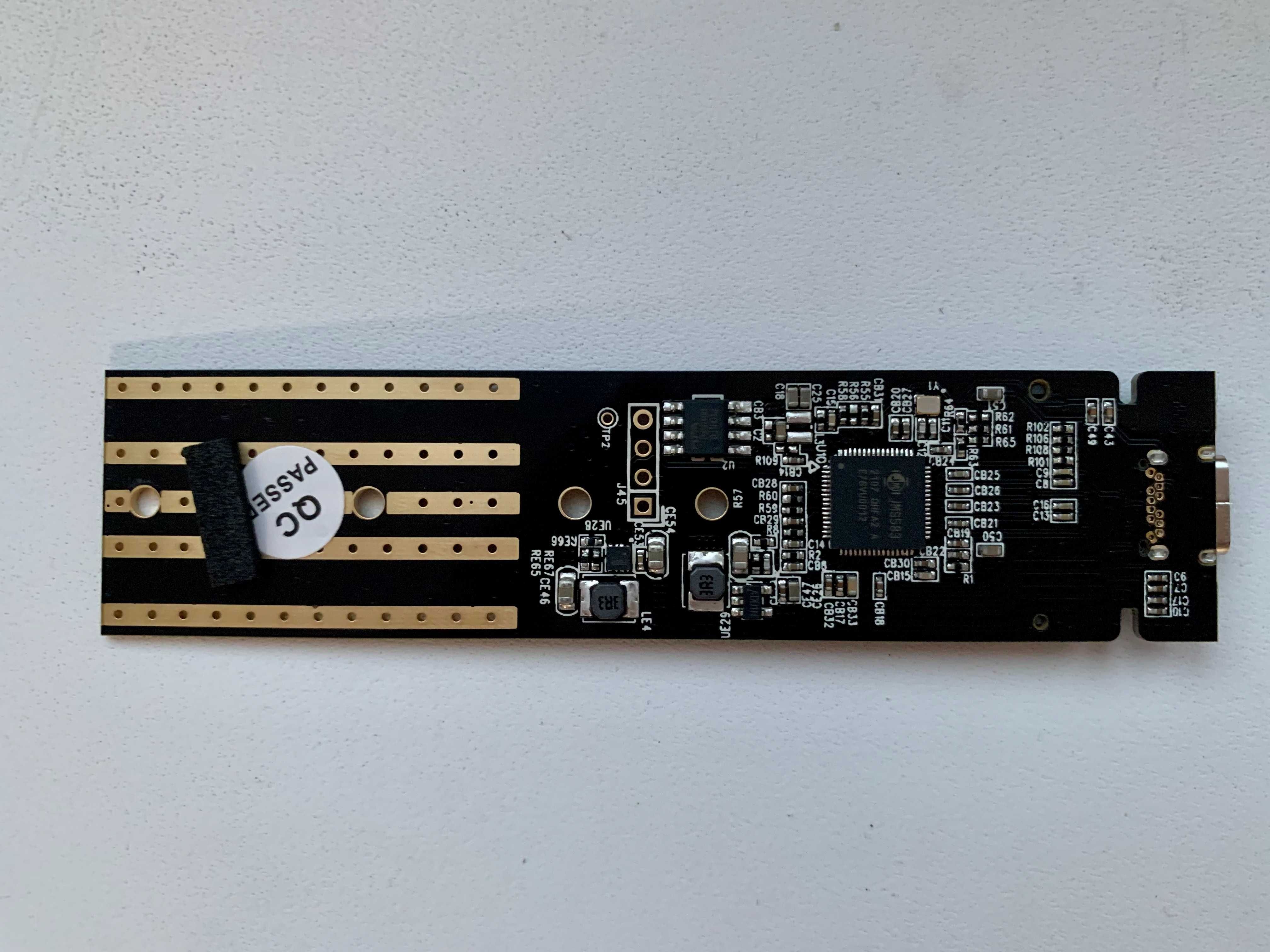 MICRON JMS583 МЕТАЛ Внешний NVMe + Sata карман USB type c M2 3.0 ssd