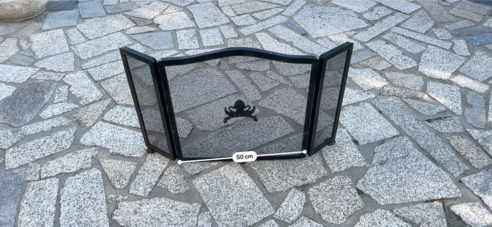 Painel protetor de lareira