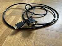 Kabel VGA HDMI 2m adapter przejściówka