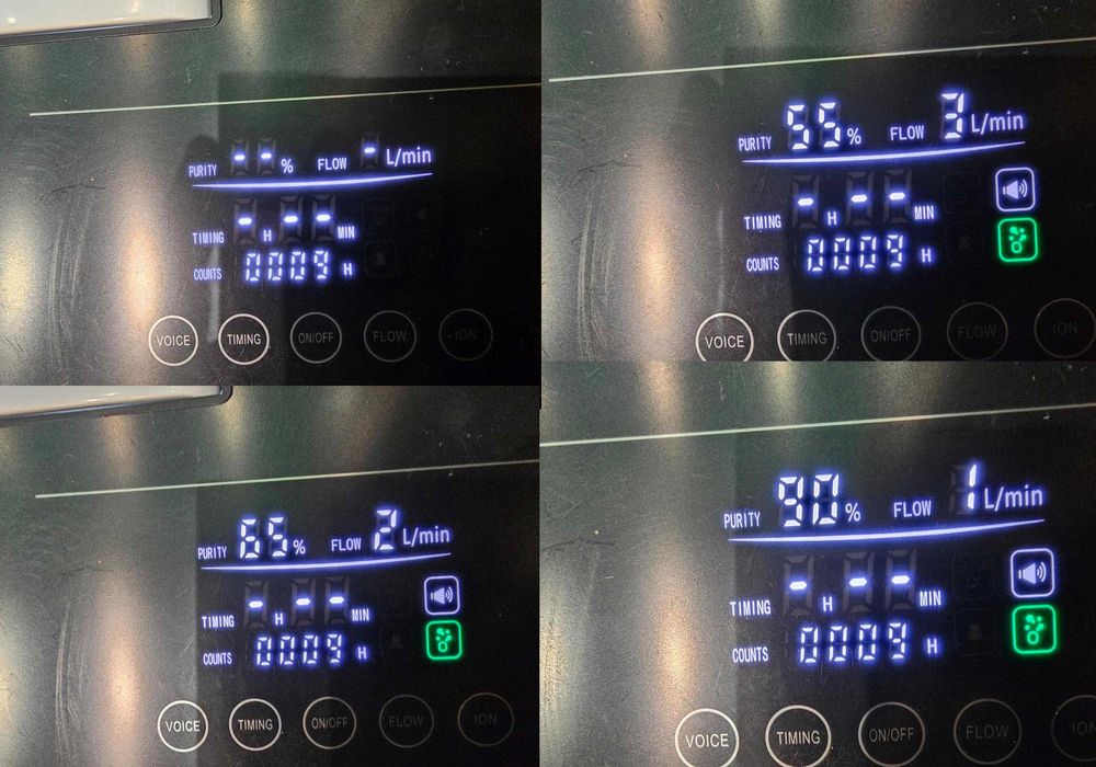 Przenośny koncentrator tlenu (jak nowy 9h pracy) - tlenoterapia