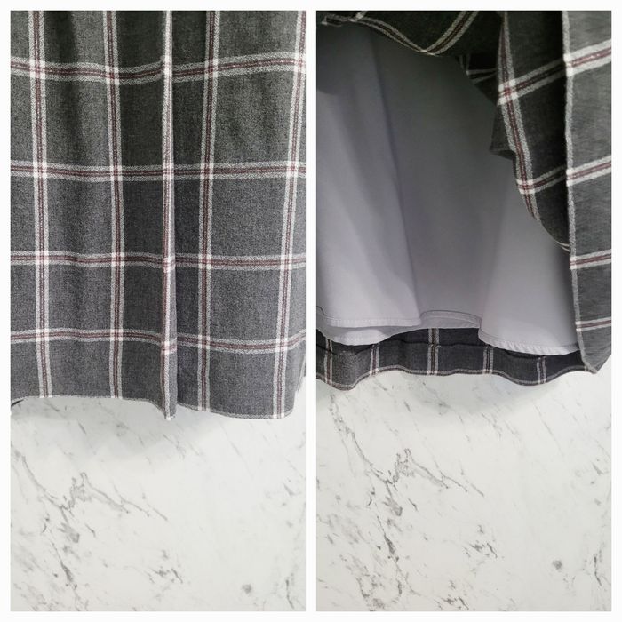 Sukienka 36 S w kratę ponadczasowa klasyk