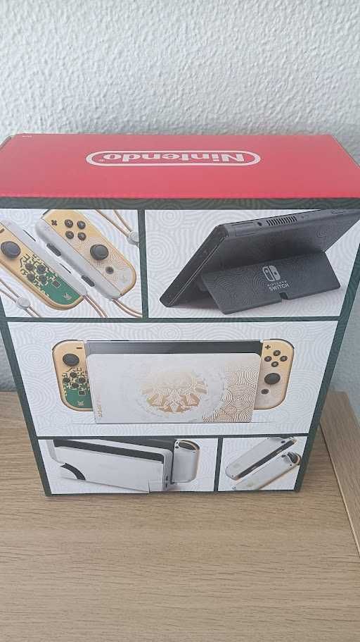 Nintendo Switch  OLED Edição The Legend of Zelda Tears of the Kingdom