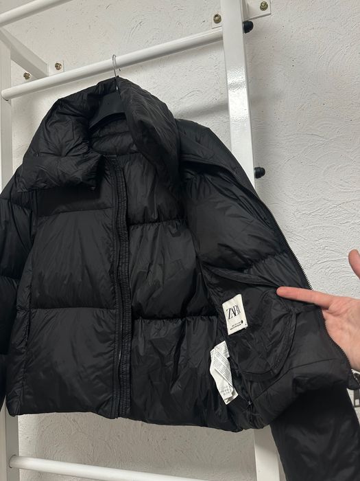 Женский пуховик Zara S размер