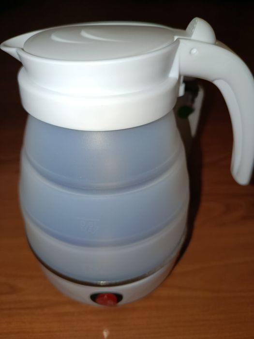 Електричний дорожній чайник SmartTech Foldable Kettle складаний силіко
