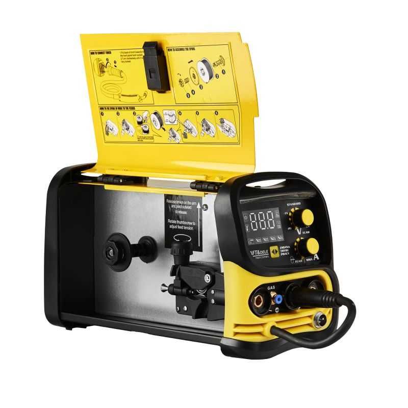 KRAFT&DELE Spawarka inwertorowa Migomat Mig Mma Tig 250a LCD KD1882