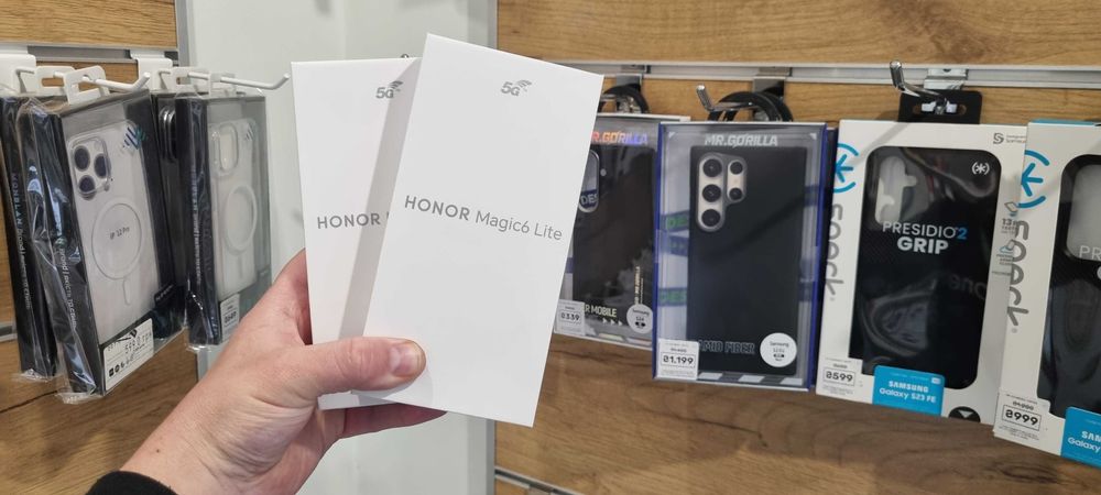 Магазин NEW Honor Magic6 Lite 8/256GB Midnight Black Гарантiя Trade In
