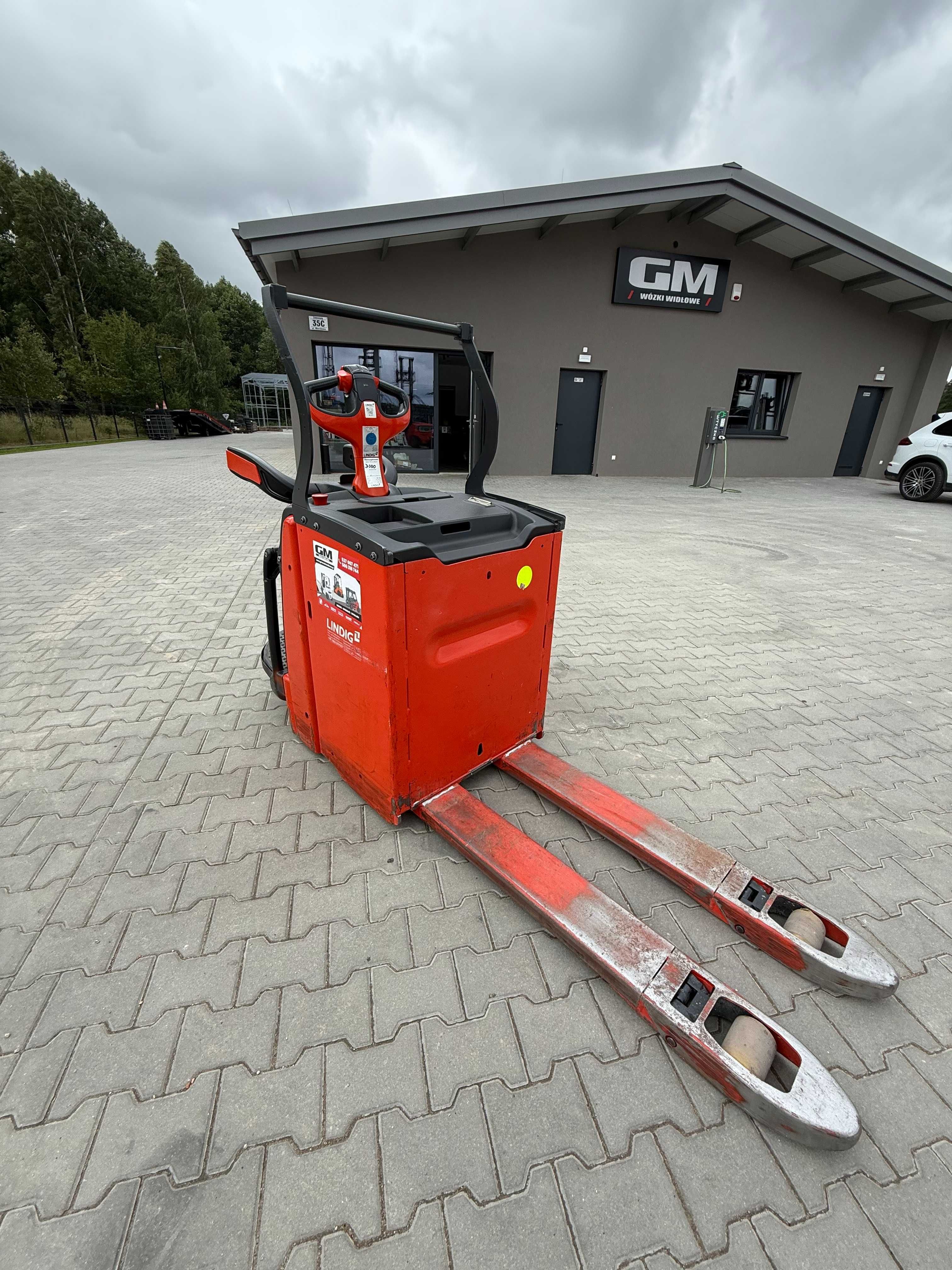 Wózek Paletowy Linde T20AP 2020r PODEST
