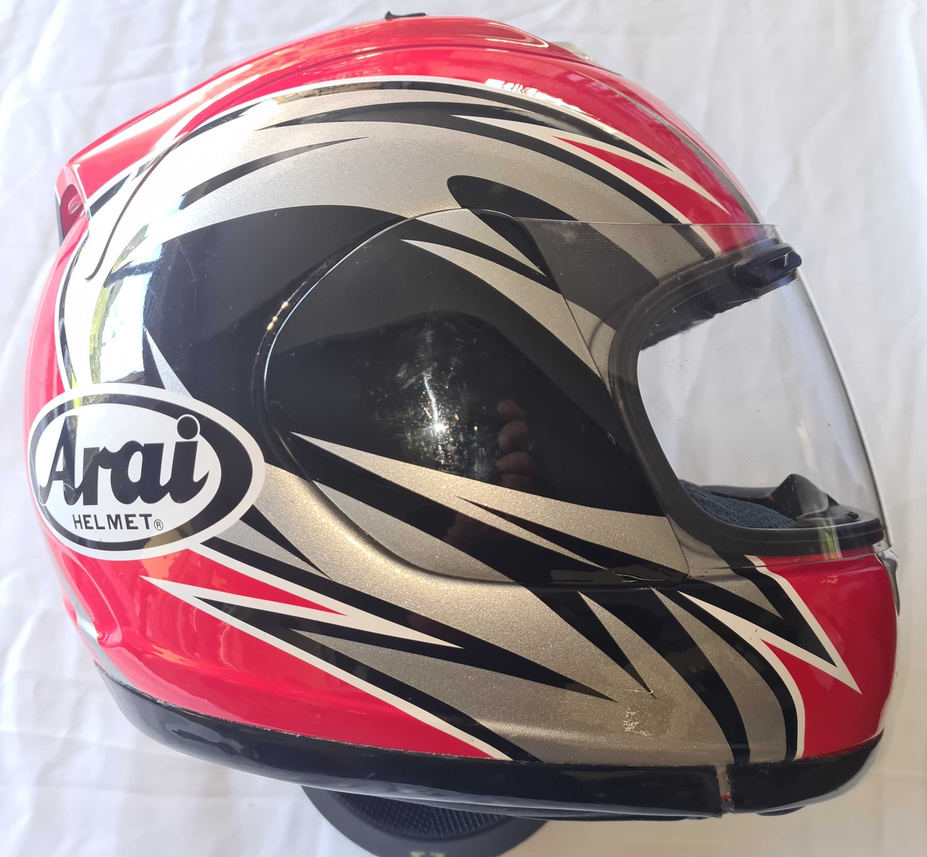 Capacete ARAI RX7 Corsair Edwards Red