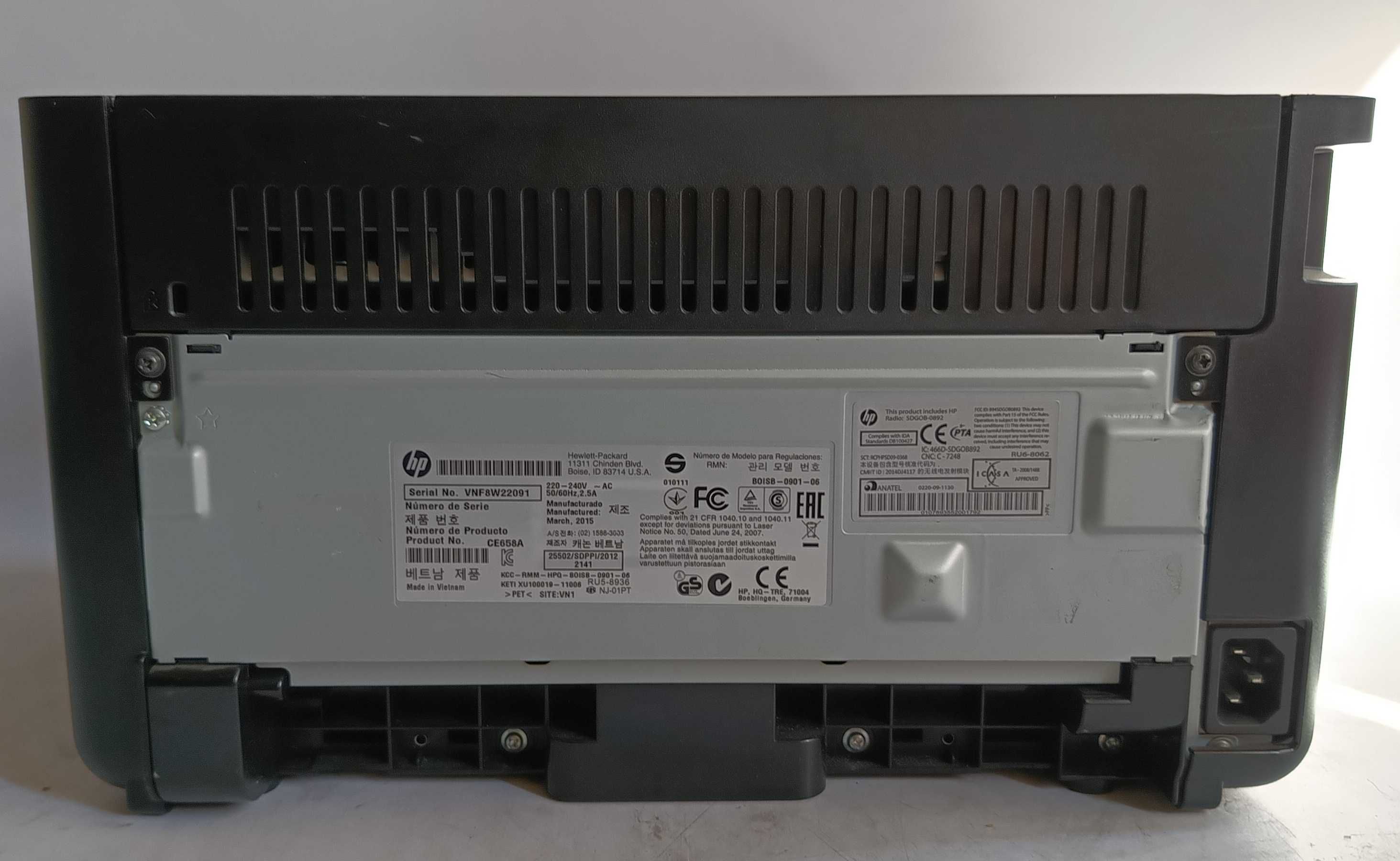 Drukarka jednofunkcyjna laserowa (mono) HP LaserJet Pro P1102w