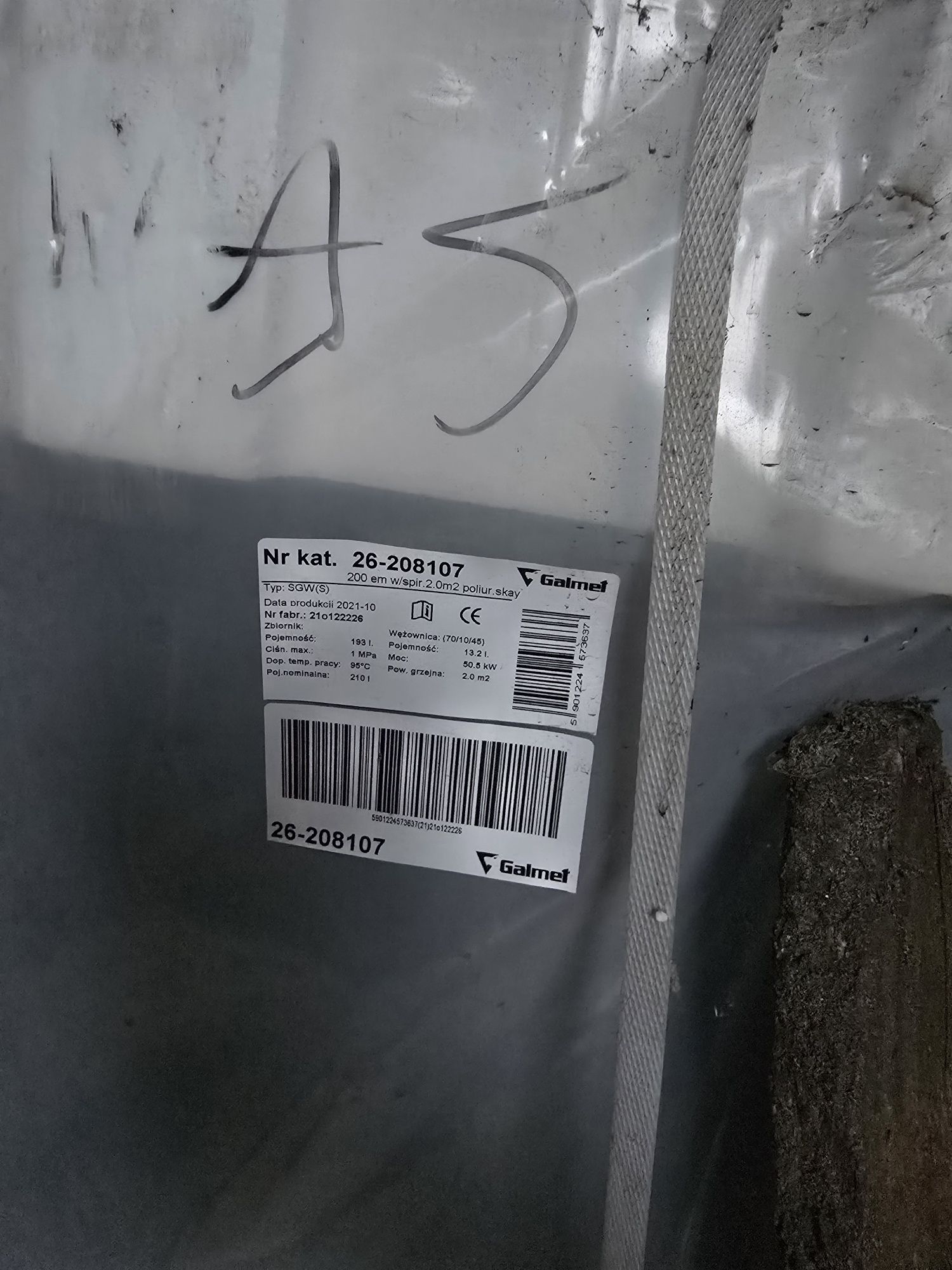 Pompa ciepła Galmet Prima 8GT ,9.5 KW
